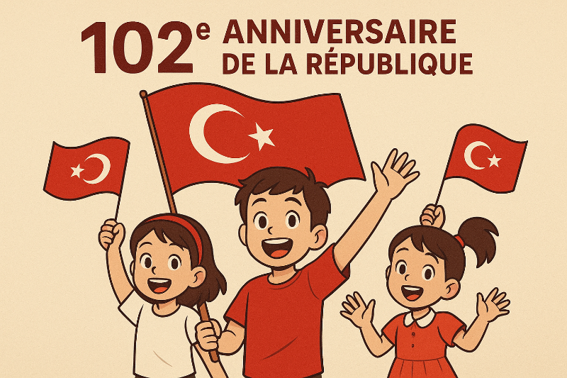 🇹🇷 29 octobre : Vive la République laïque et démocratique de Turquie !