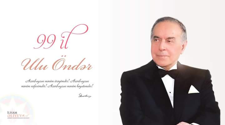 Célébration à Paris, du 99e anniversaire d'Heydar ALIYEV ancien Président de la République d'Azerbaïdjan.
