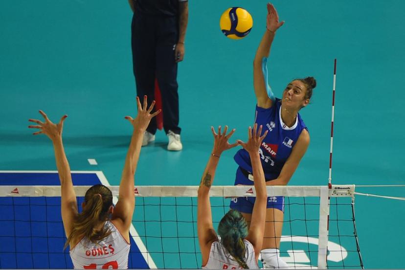 Les volleyeuses françaises s'inclinent face à la Turquie en match amical