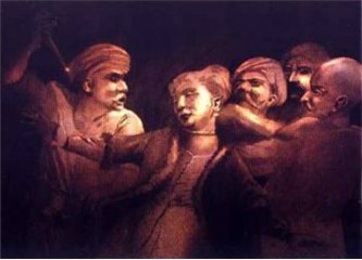 L'arrestation de Kösem Sultane par les janissaires