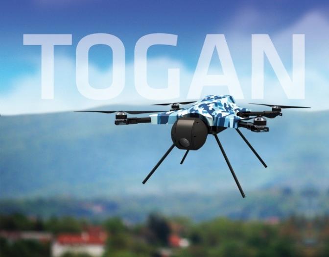 Drone TOGAN de fabrication turque